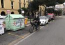 Ponte Risorgimento: la ciclabile è un parcheggio