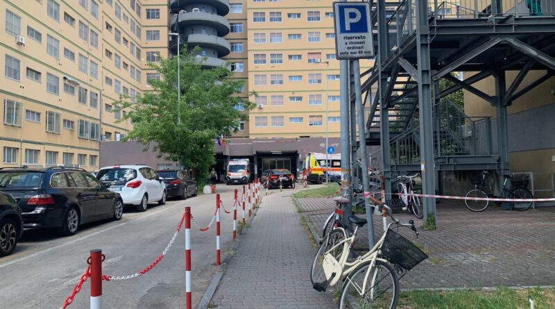 Con la bici in ospedale